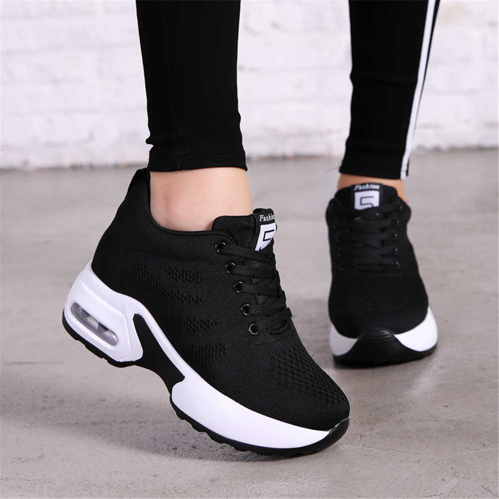 Oxford Lace Up Women - High Performance With Inner Wedge Platform